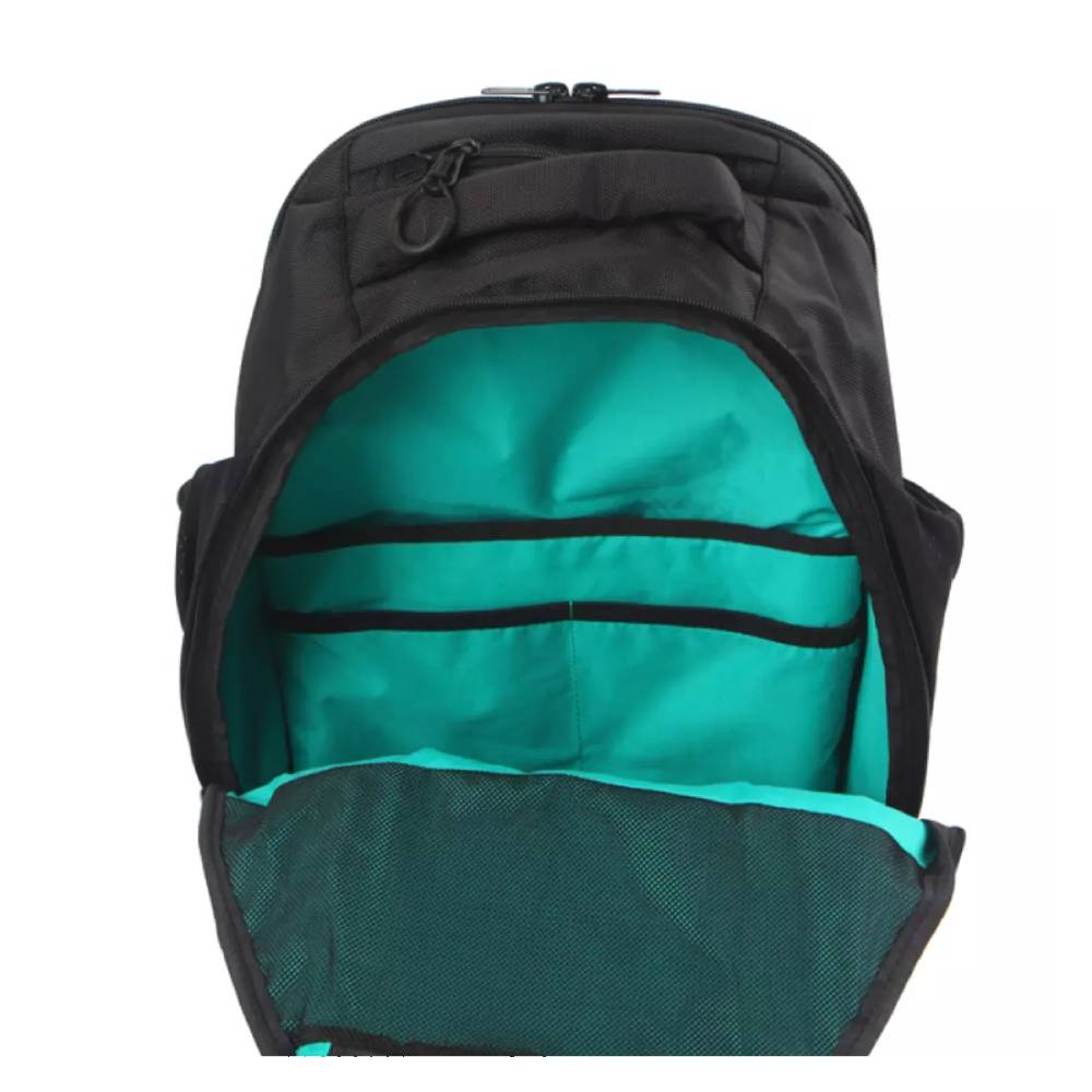 Prince Tour Evo Backpack Racquet Bag (White, Black, Orange) - RacquetGuys.ca