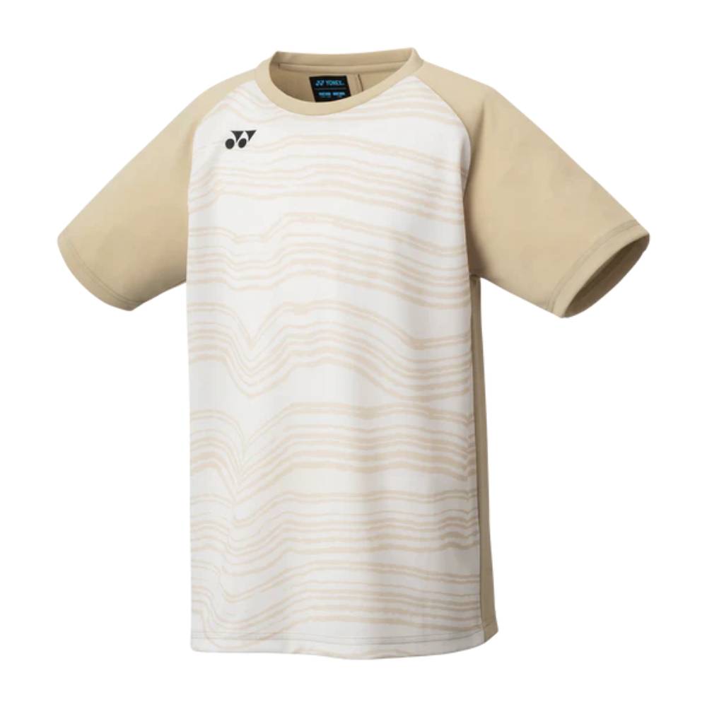 Yonex Junior Team Short Sleeve Top (Ice Beige) - RacquetGuys.ca
