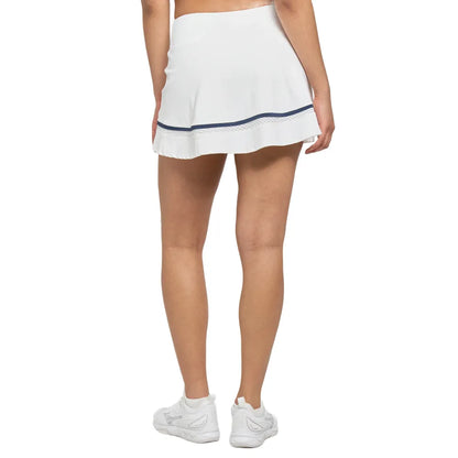 Lija Women's Skort (White/Dark Navy)
