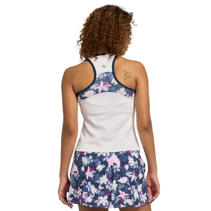 Lija Women's Tank (White/Bouquet) - RacquetGuys.ca