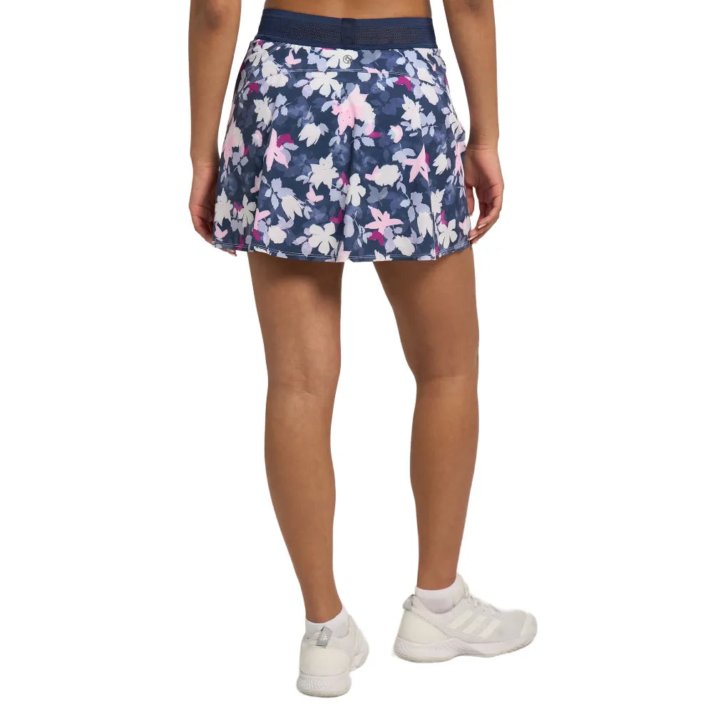 Lija Women's Printed Strike Skort 14-Inch (Bouquet)