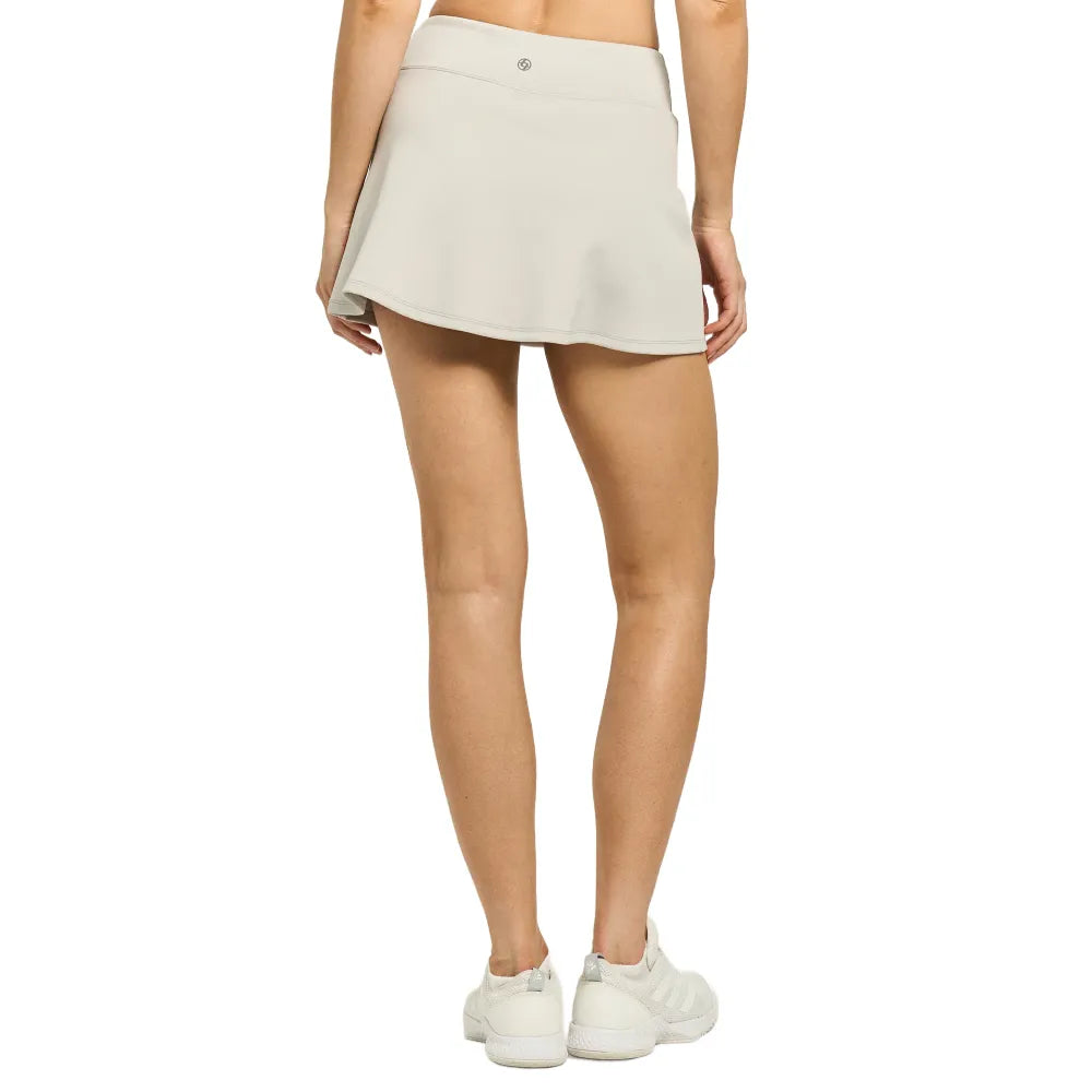 Lija Women's Uprise Skort 13-Inch (Vapor Grey/Fuchsia Multi) - RacquetGuys.ca