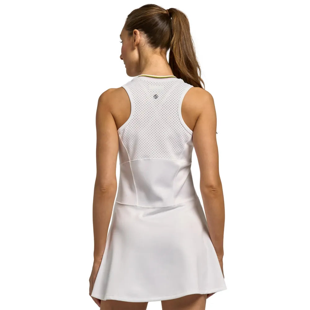 Lija Women's Vivian Dress (White) - RacquetGuys.ca