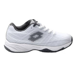 Lotto Mirage 300 Court Junior Tennis Shoe (White/Asphalt)