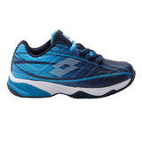 Lotto Mirage 300 Court Junior Tennis Shoe (Blue/Navy Blue)