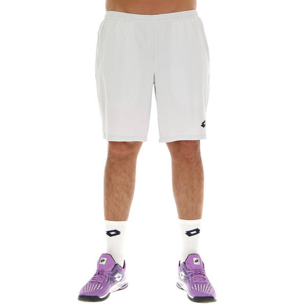 Lotto Men's Top II Short 9-Inch (Grey) - RacquetGuys.ca