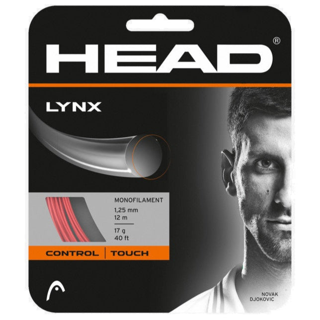 Head Lynx 16/1.30 Tennis String Red - RacquetGuys.ca