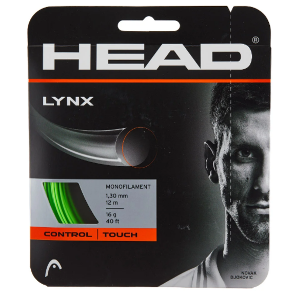 Head Lynx 16/1.30 Tennis String (Green) - RacquetGuys.ca