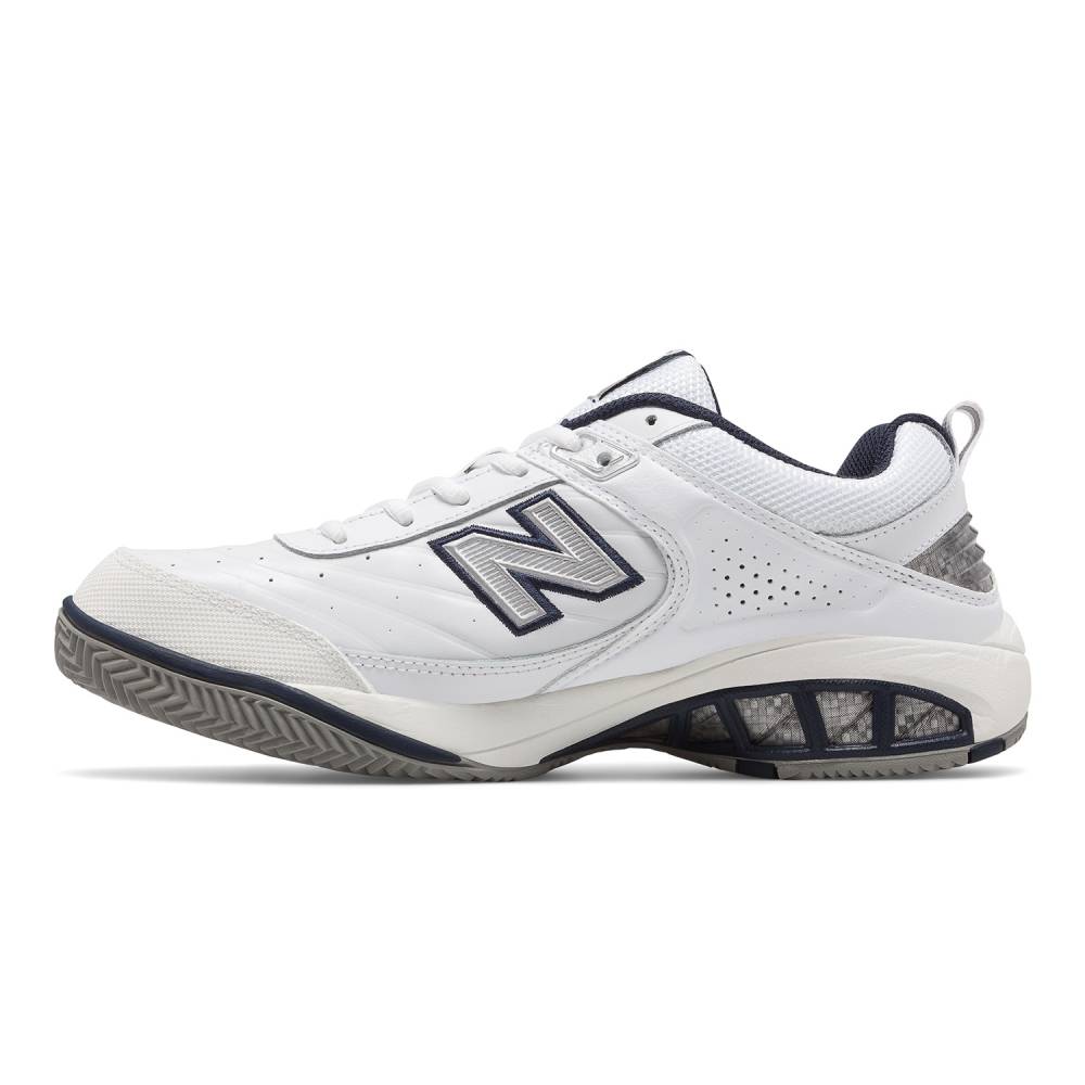 New Balance 806 Plus Wide (4E) Men's Tennis Shoe (White) - RacquetGuys.ca