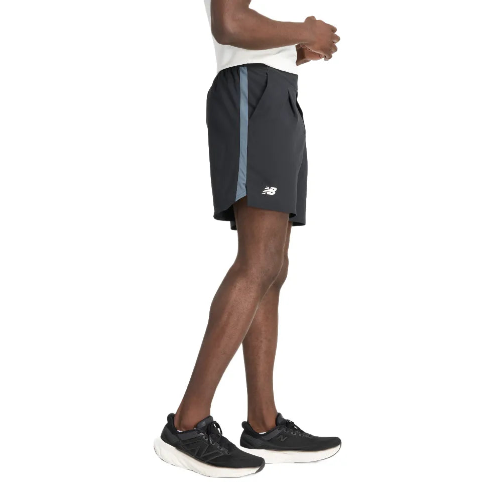 New Balance Men's Tournament Short (Black) - RacquetGuys.ca