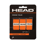 Head Prime Tour Overgrip 3 Pack Orange - RacquetGuys.ca