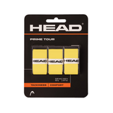 Head Prime Tour Overgrip 3 Pack Yellow - RacquetGuys.ca