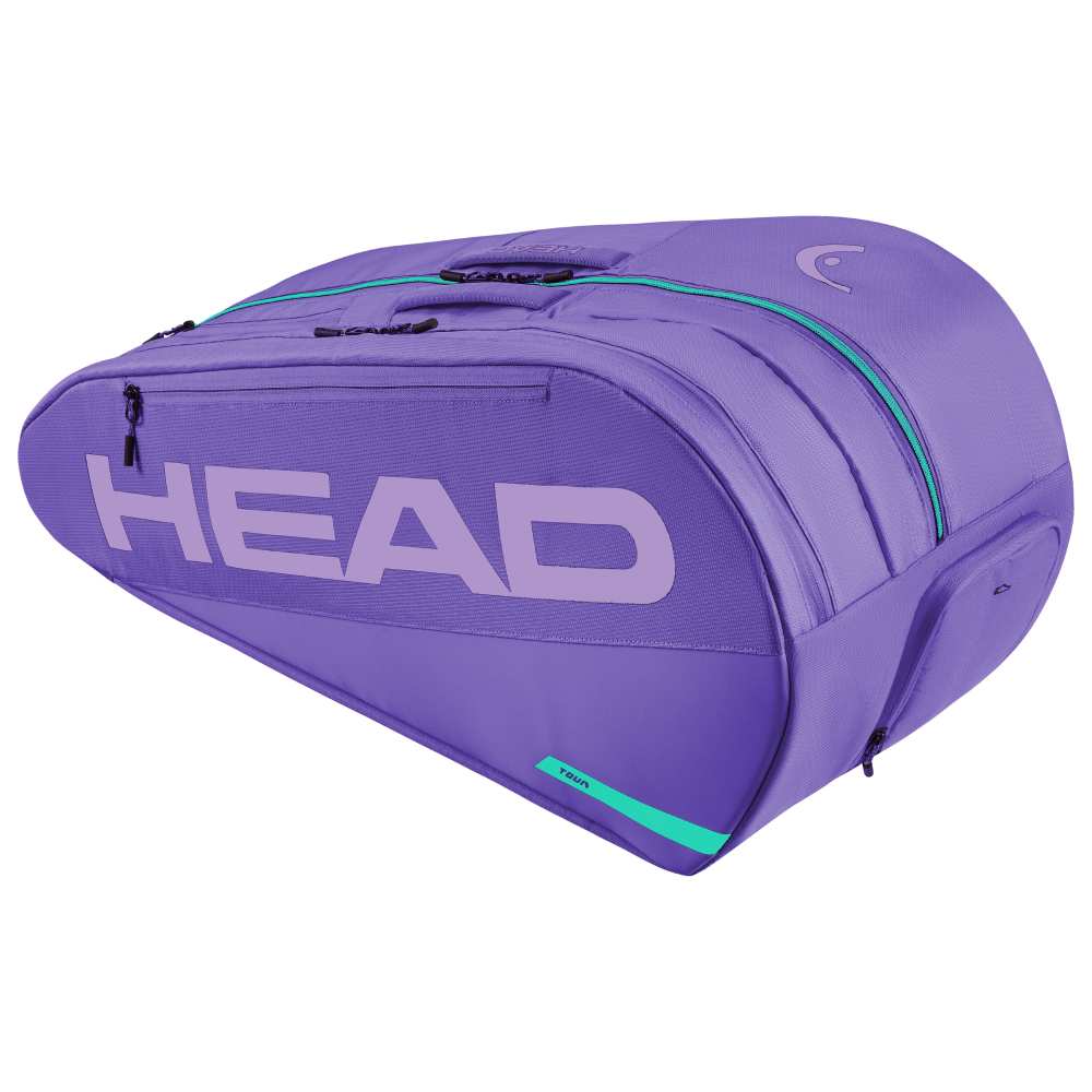 Head Tour L 9 Racquet Bag (Purple) - RacquetGuys.ca