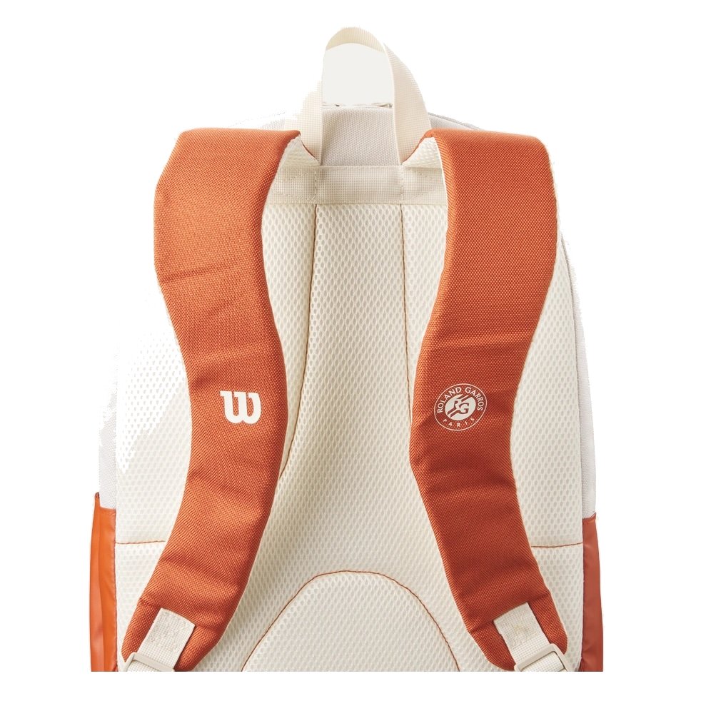 Wilson Team Backpack Roland Garros 2025 (Cream/Clay) - RacquetGuys.ca