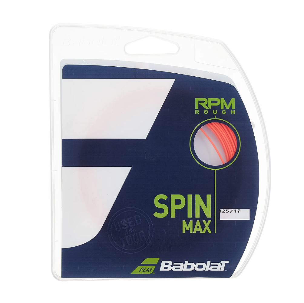 Babolat RPM Rough 17 1.25 Tennis String Red RacquetGuys