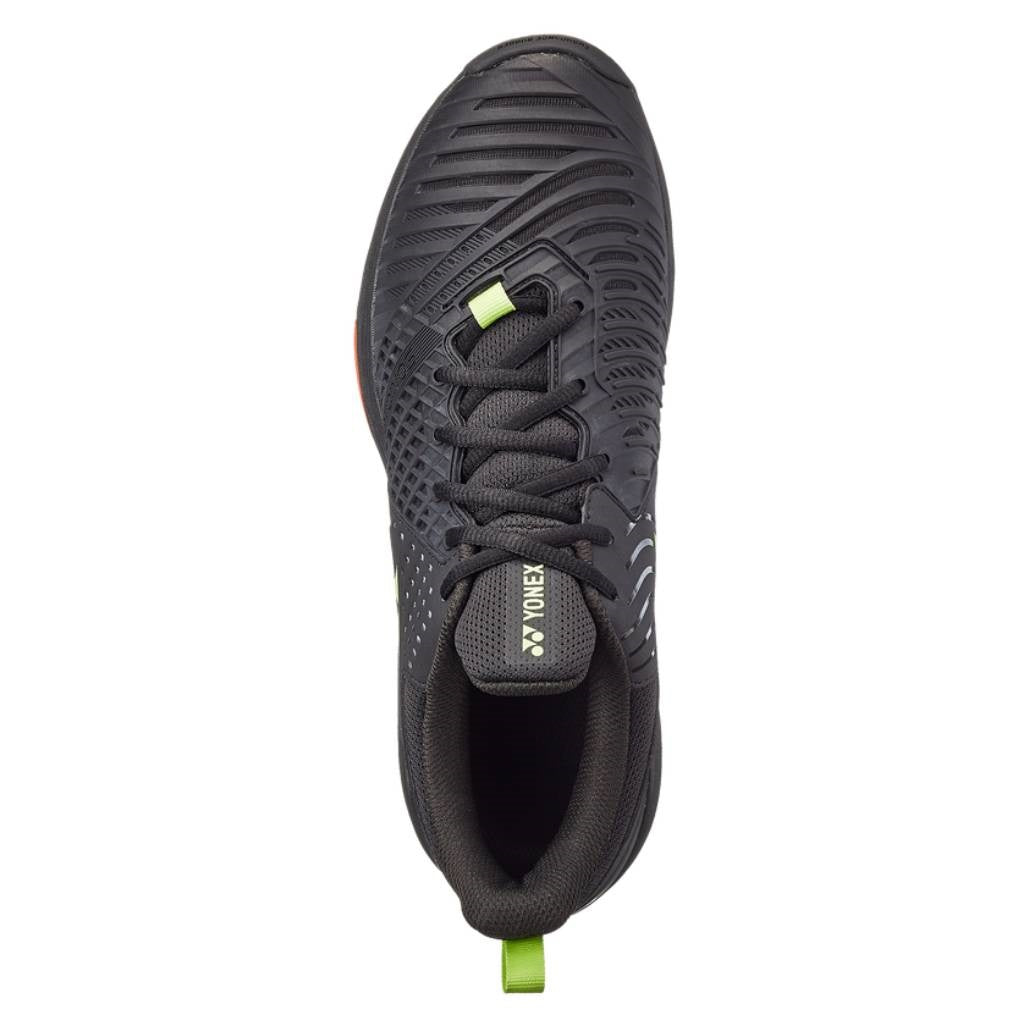 Yonex Power Cushion Sonicage 3 Men's Tennis Shoe (Black/Lime) - RacquetGuys.ca