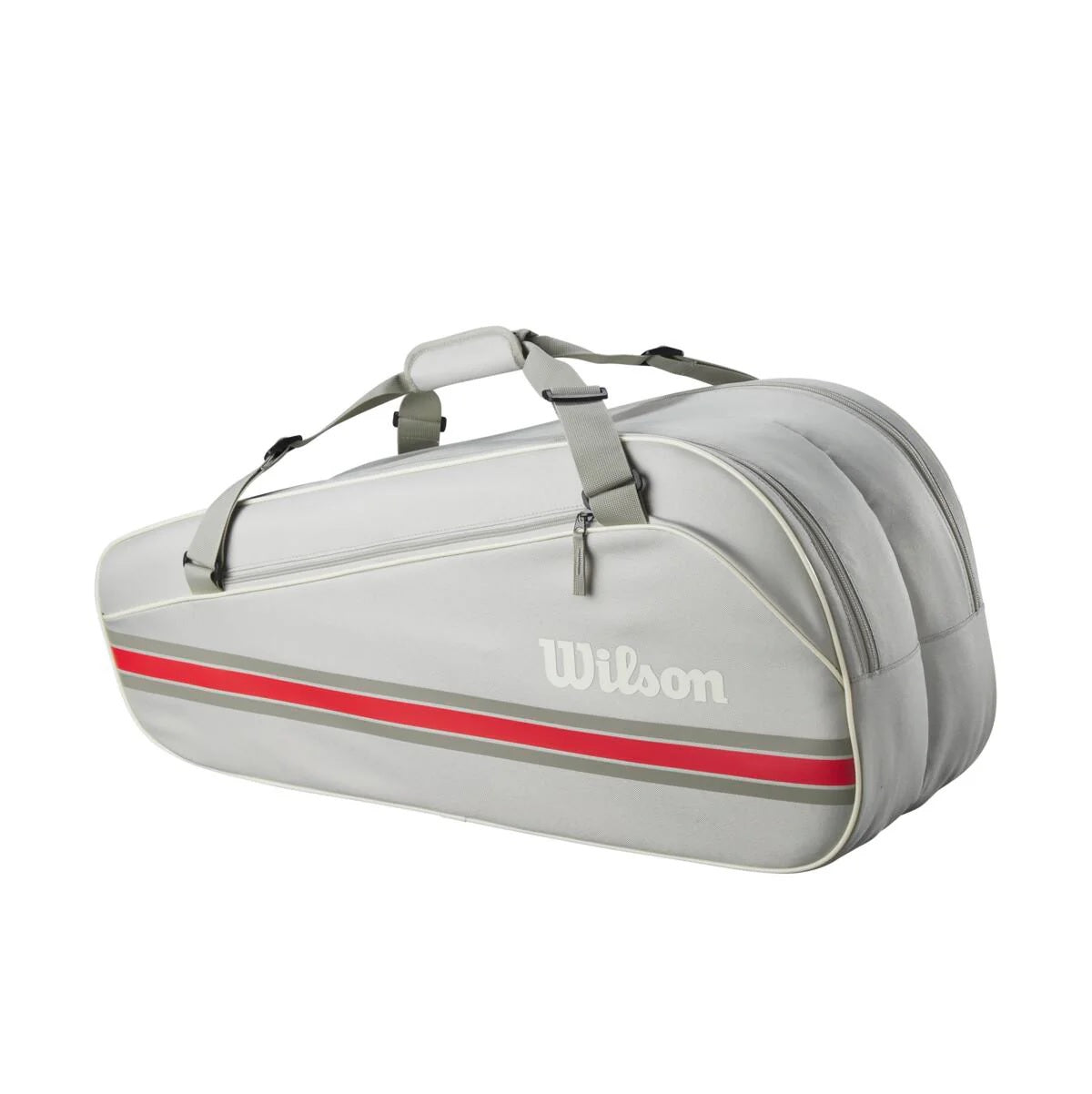 Wilson Team 6 Pack Racquet Bag 2025 (Oats) - RacquetGuys.ca