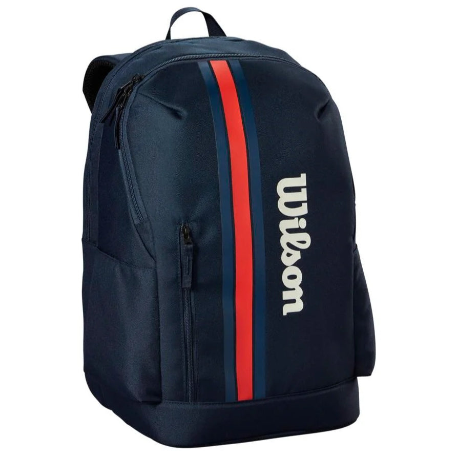 Wilson Team Backpack Racquet Bag 2025 (Navy) - RacquetGuys.ca