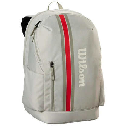 Wilson Team Backpack Racquet Bag 2025 (Oats) - RacquetGuys.ca