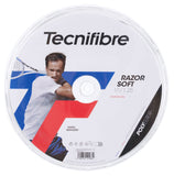 Tecnifibre Razor Soft 17/1.25 Tennis String Reel (Dark Grey) - RacquetGuys.ca