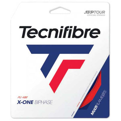 Tecnifibre X-One Biphase 18/1.18 Tennis String (Red)