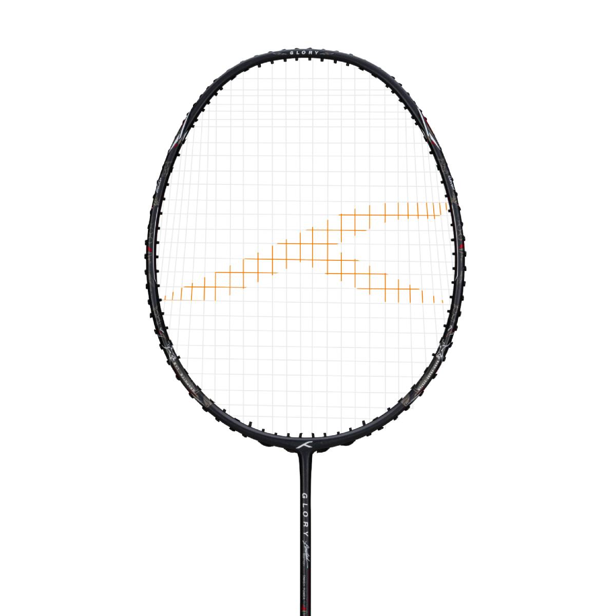 Hundred Glory Limited Edition (Dark Grey/Red, Factory Strung) - RacquetGuys.ca