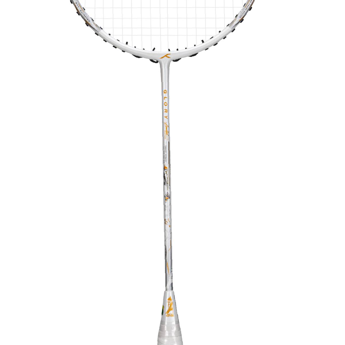 Hundred Glory Limited Edition (White, Factory Strung) - RacquetGuys.ca