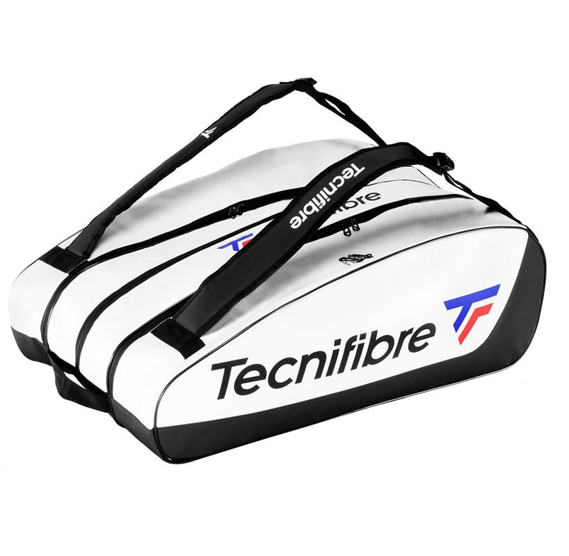 Tecnifibre Tour Endurance 15 Pack Racquet Bag (White/Black) - RacquetGuys.ca