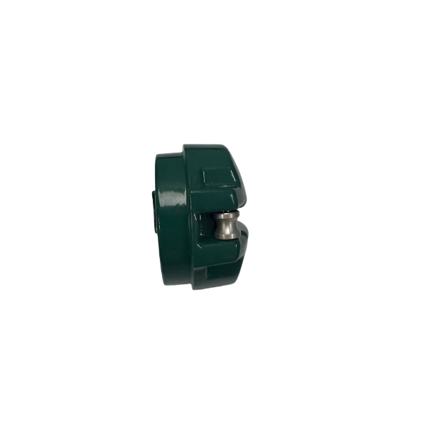 Tennis Net Post End Cap With Wheel (Green) - RacquetGuys.ca