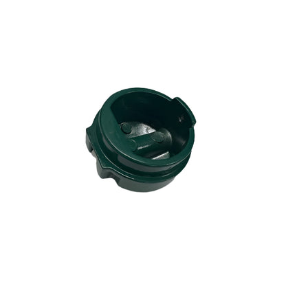 Tennis Net Post End Cap With Wheel (Green) - RacquetGuys.ca