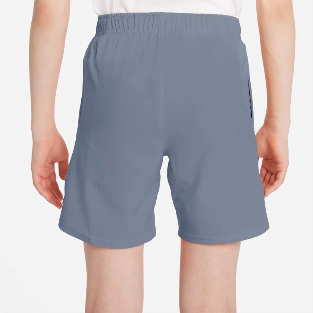 Nike Boys Dri-FIT Victory Shorts (Ashen Slate/White) - RacquetGuys.ca