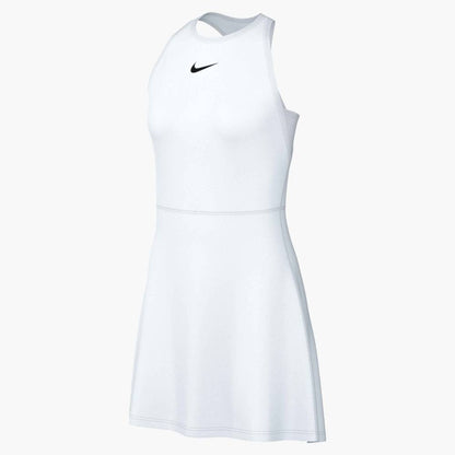 Nike Women's Dri-FIT Victory Dress (White/Black) - RacquetGuys.ca