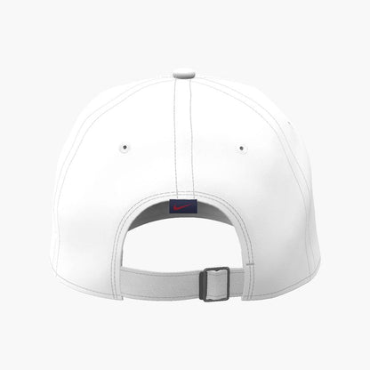 Nike Unisex Dri-FIT Club CB Court Cap (White) - description - RacquetGuys.ca