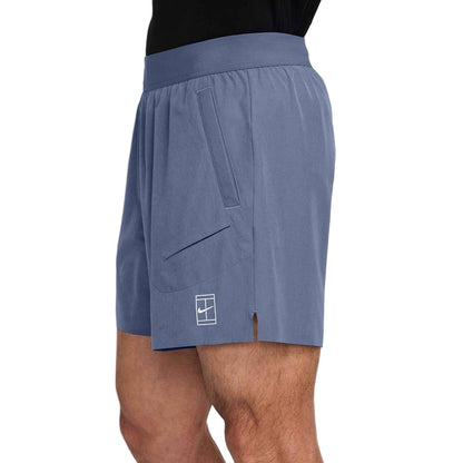 Nike Men's Dri-FIT Advantage 6-Inch Short (World Indigo/White) - RacquetGuys.ca