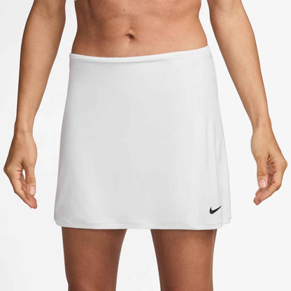 Nike Women's Dri-FIT Victory Skirt (White/Black) - RacquetGuys.ca
