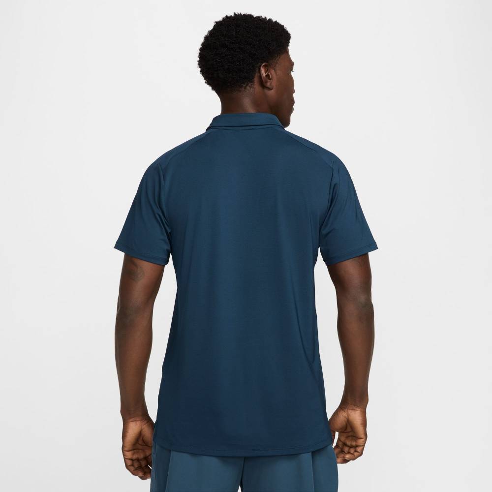 Nike Men's Dri-FIT Advantage Polo (Armory Navy/White) - RacquetGuys.ca