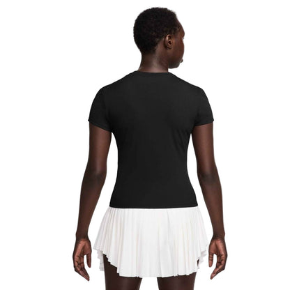 Nike Women's Dri-FIT Advantage SS Top (Black) - RacquetGuys.ca