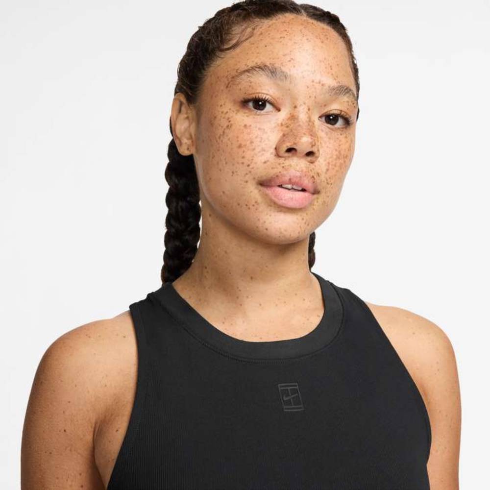 Nike Women's Dri-Fit Advantage Tank Top (Black) - RacquetGuys.ca