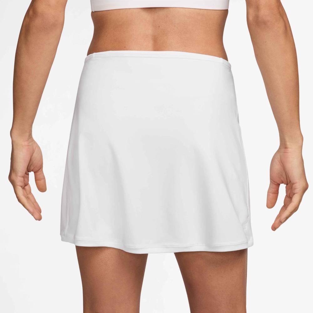 Nike Women's Dri-FIT Victory Skirt (White/Black) - RacquetGuys.ca