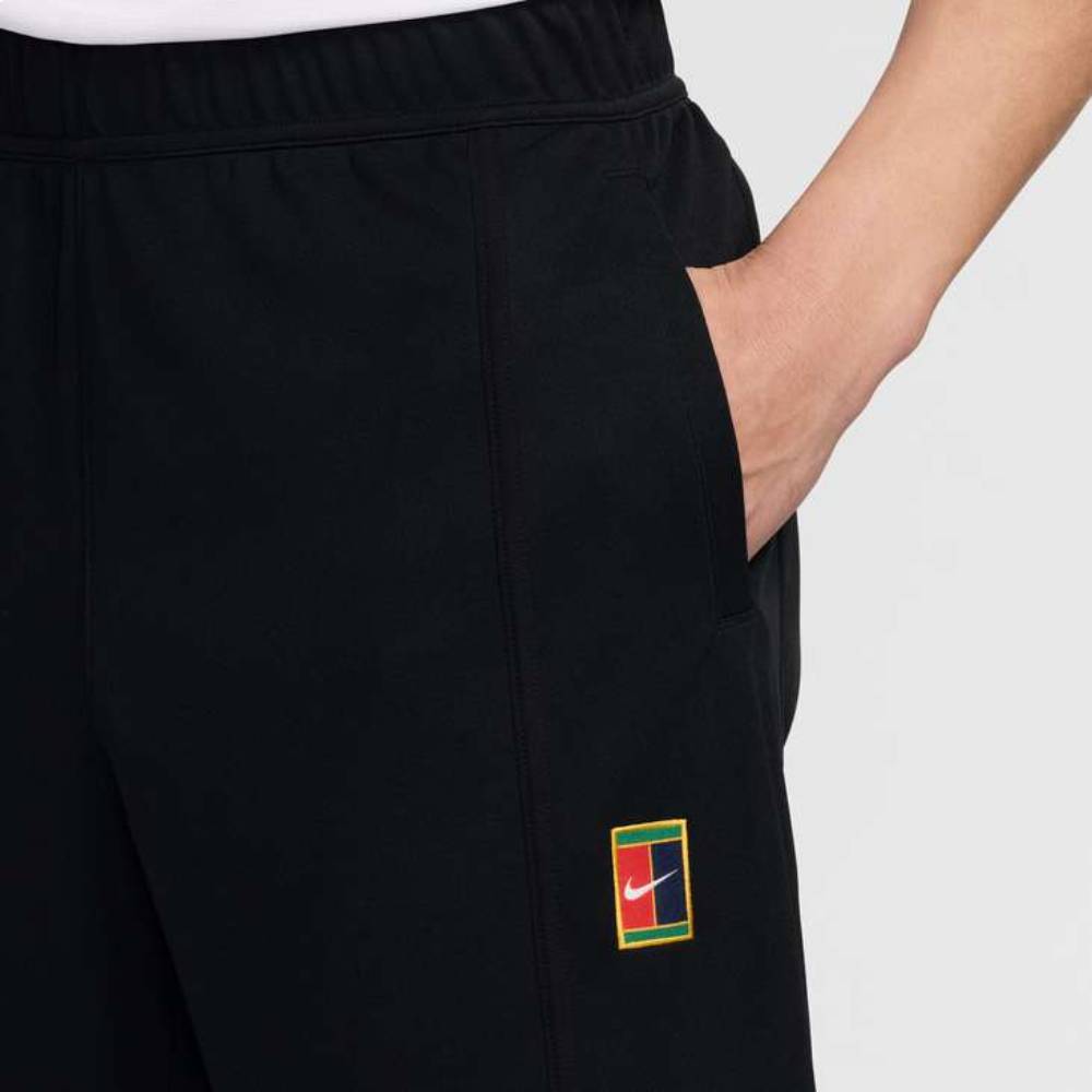 Nike Men's Court Dri-FIT Heritage Fleece Suit Pant (Black/White) - RacquetGuys.ca