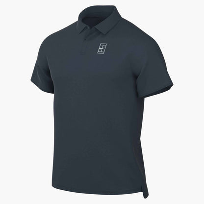 Nike Men's Dri-FIT Advantage Polo (Armory Navy/White) - RacquetGuys.ca