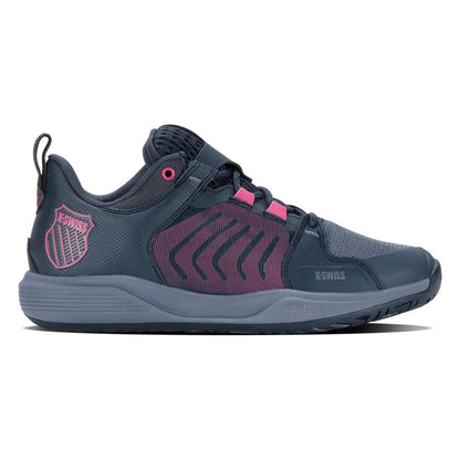 K-Swiss Ultrashot Team Women's Tennis Shoe (Navy/Pink) - RacquetGuys.ca