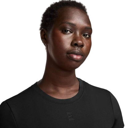 Nike Women's Dri-FIT Advantage SS Top (Black) - RacquetGuys.ca