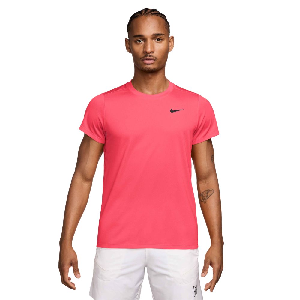 Nike Men's Dri-FIT Victory Top (Hot Lava/Black) - RacquetGuys.ca