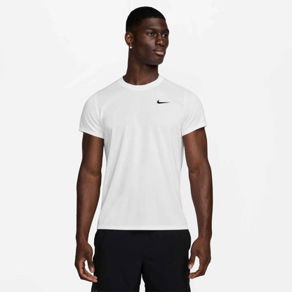 Nike Men's Dri-FIT Victory Top (White/Black) - RacquetGuys.ca
