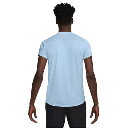 Nike Men's Dri-FIT Victory Top (Celestine Blue/Black) - RacquetGuys.ca