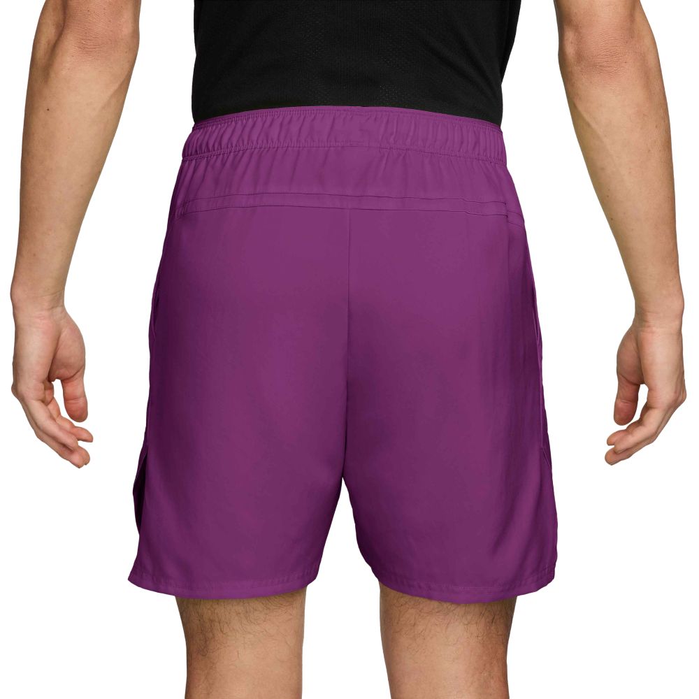 Nike Men's Court Dri-Fit Victory 7-Inch Short (Bold Berry/White) - RacquetGuys.ca