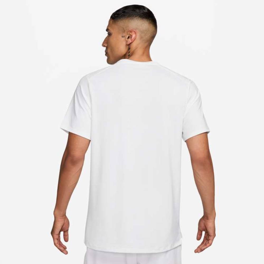 Nike Men's Dri-FIT Advantage Top (White/Black) - RacquetGuys.ca