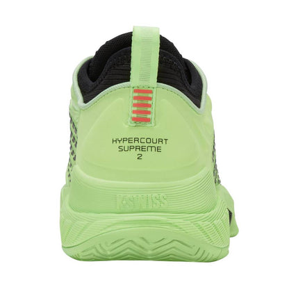 K-Swiss Hypercourt Supreme 2 Men's Tennis Shoe (Soft Neon Green) - RacquetGuys.ca