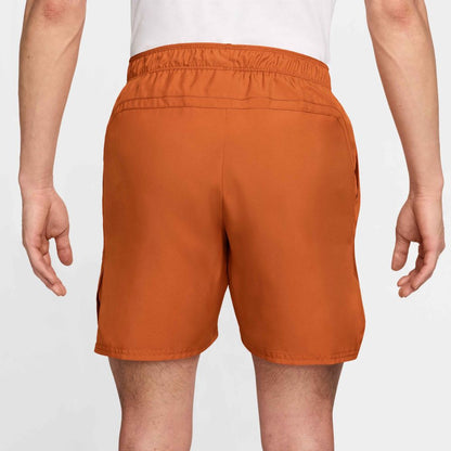 Nike Men's Court Dri-Fit Victory Short 7-inch (Campfire Orange/White) - RacquetGuys.ca